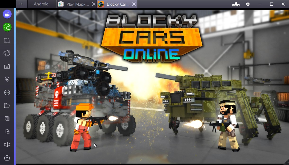 Скачать игру blocky cars на компьютер