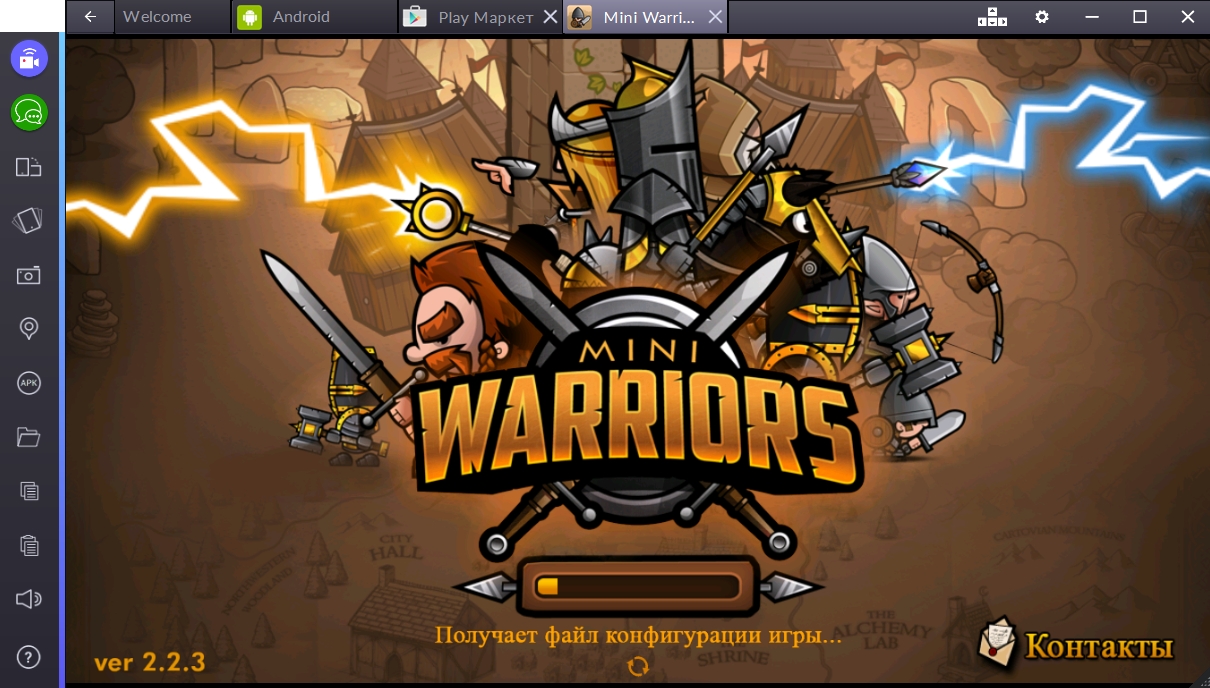 Игра mini warriors скачать на компьютер