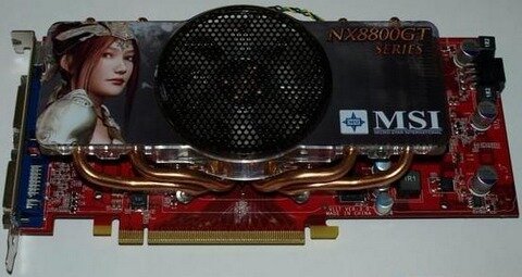 GeForce NX8800GT Hybrid-Freezer