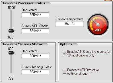 ATI CCC (X1800 XT @ 700/1600)