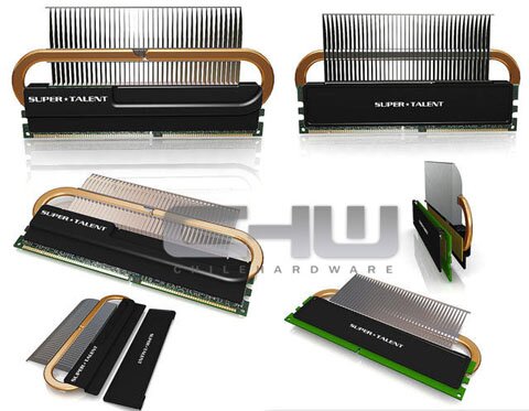 Проект системы охлаждения для DDR3 от SuperTalent