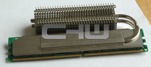 Проект системы охлаждения для DDR3 от SuperTalent