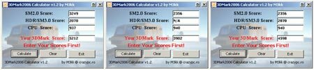 Поддельный результат 3dmark 2006