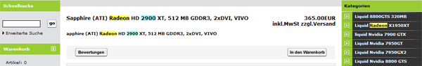 Sapphire Radeon HD 2900 XT