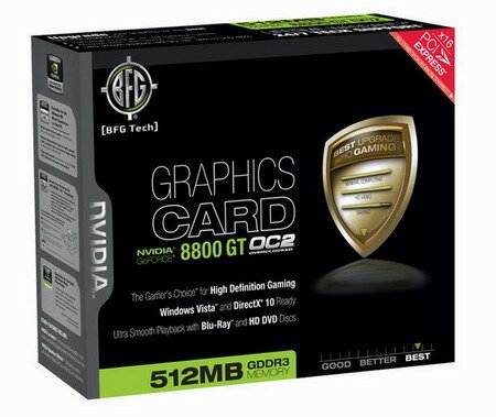 BFG NVIDIA GeForce 8800 GT OC2