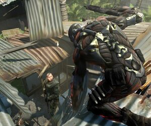 Скриншот из Crysis.