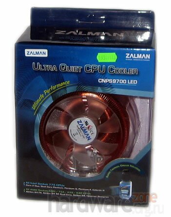 Упаковка Zalman CNPS 9700 Led