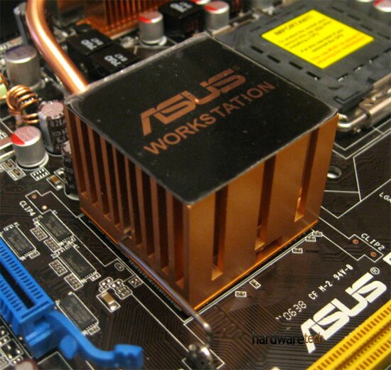 Радиатор охлаждающий северный мост ASUS P5W64 WS Professional