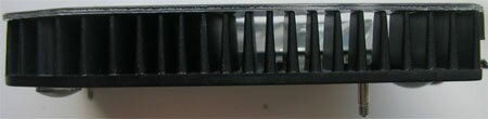 РАдиатор кулера XFX GeForce 7600 GT 256MB DDR3 XXX Edition (PV-T73G-UGD3)