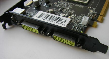 2xDVI, 1xTV-Out - XFX GeForce 7600 GT 256MB DDR3 XXX Edition (PV-T73G-UGD3)