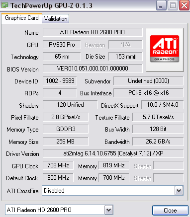 VVIKOO Radeon HD 2600 PRO Turbo