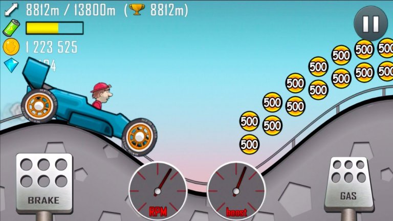 Как играть на компьютере в hill climb racing на